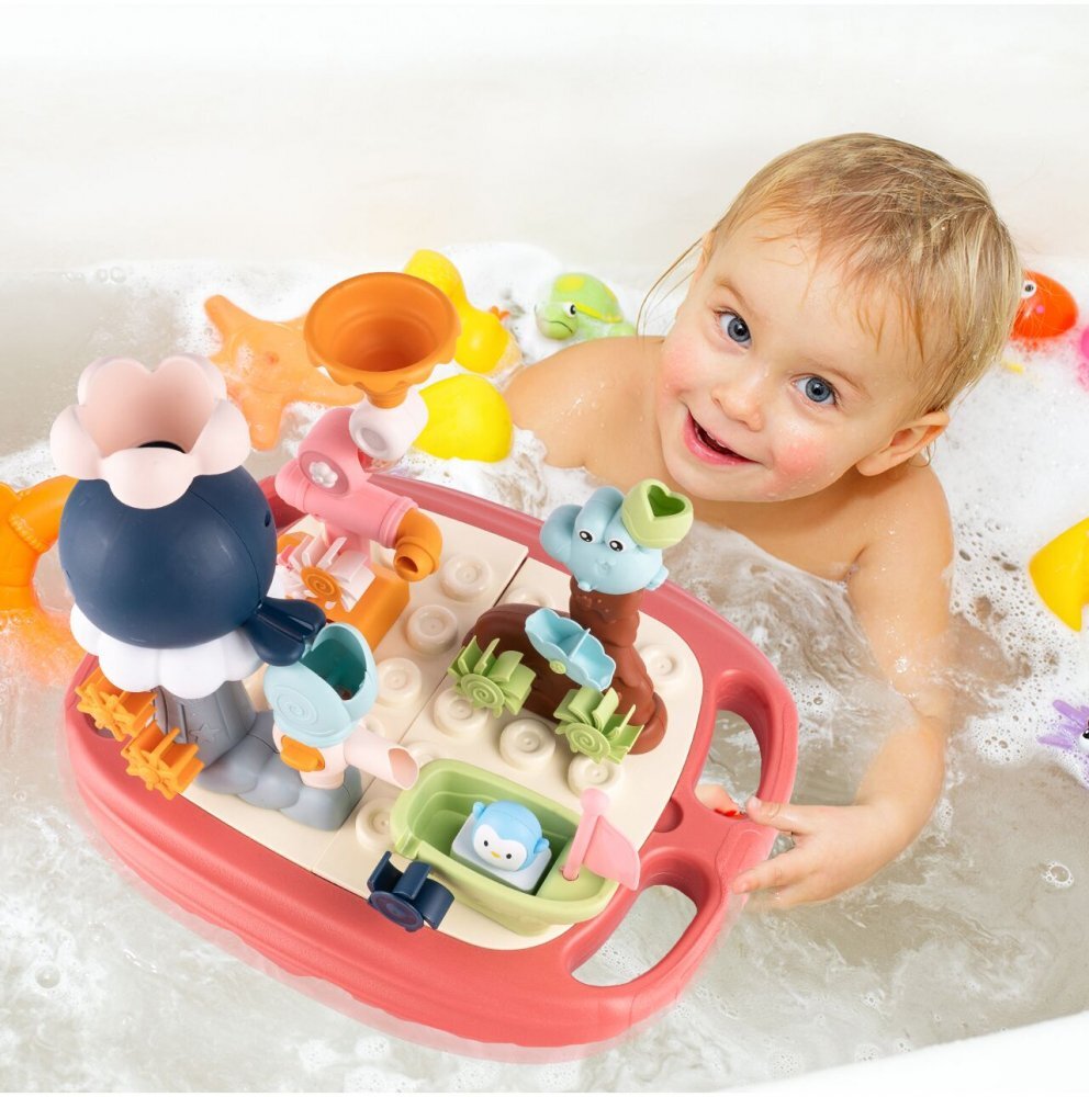 MalPlay Jucarie de baie plutitoare 43 x 35 x 32 cm Oceanic Park