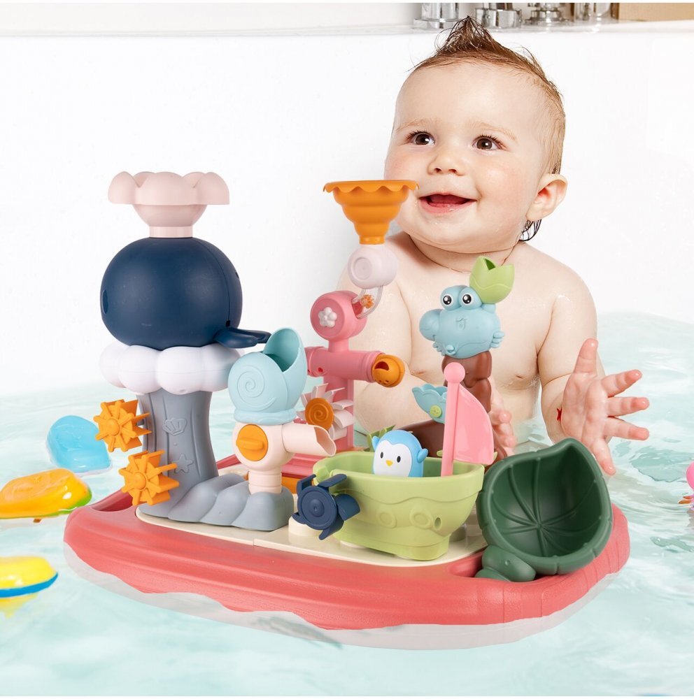 MalPlay Jucarie de baie plutitoare 43 x 35 x 32 cm Oceanic Park