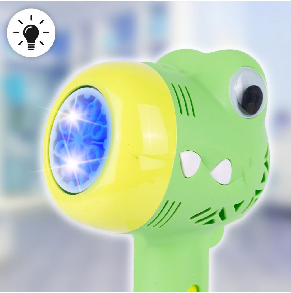 MalPlay Jucarie pentru baloane de sapun cu lumini Bubble Dino