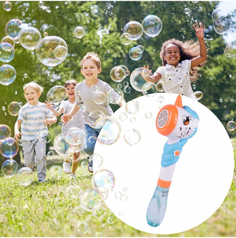 MalPlay Jucarie pentru baloane de sapun cu lumini Bubble Unicorn
