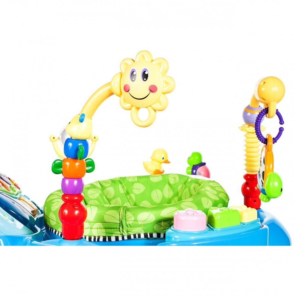MalPlay Jumper cu centru de activitati si pian Green