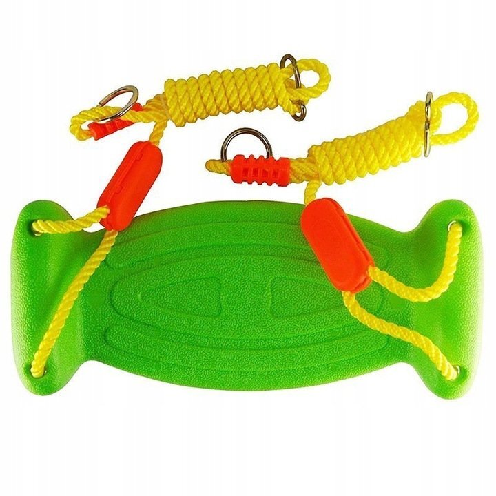 MalPlay Leagan pentru copii Green Kingsport din plastic dimensiune 41 x 17.5 x 11 cm