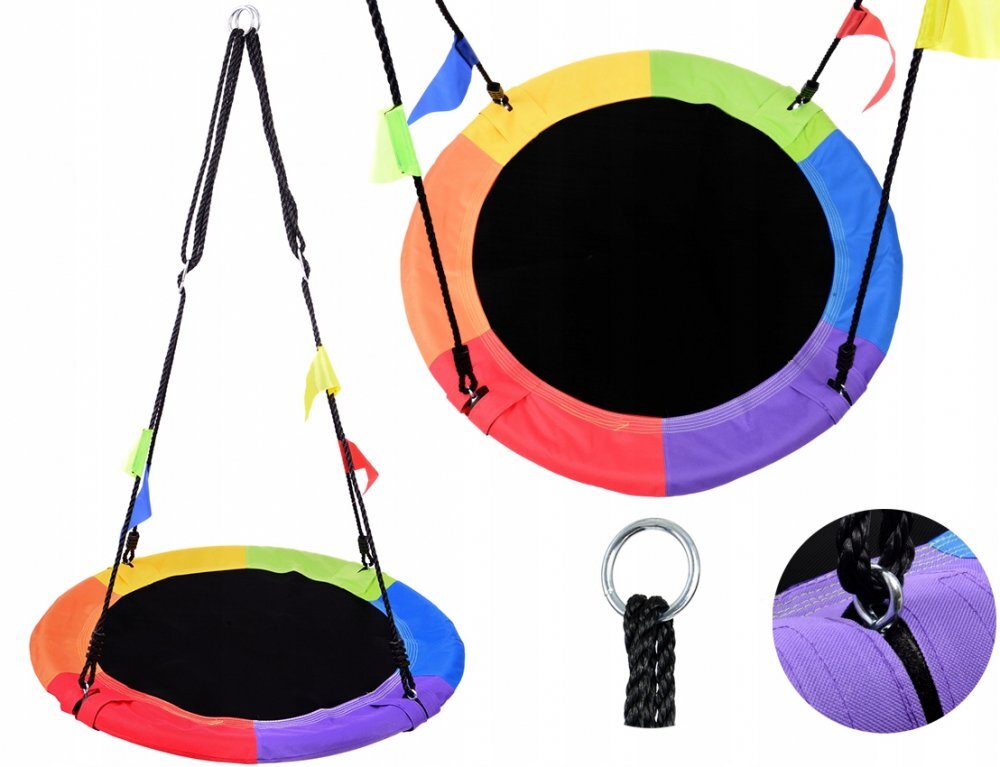 MalPlay Leagan pentru copii tip cuib Storks Nest multicolor diametru 100 cm