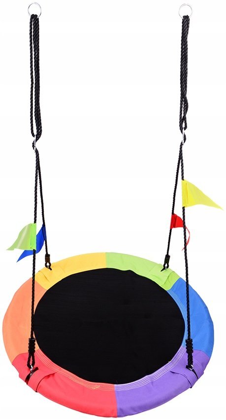MalPlay Leagan pentru copii tip cuib Storks Nest multicolor diametru 100 cm