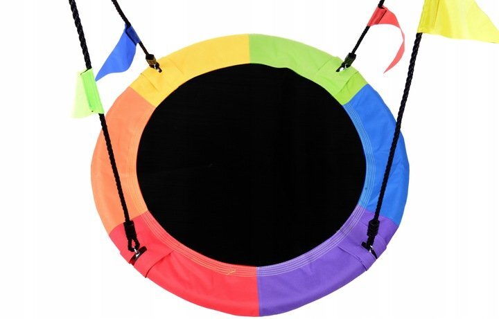 MalPlay Leagan pentru copii tip cuib Storks Nest multicolor diametru 100 cm