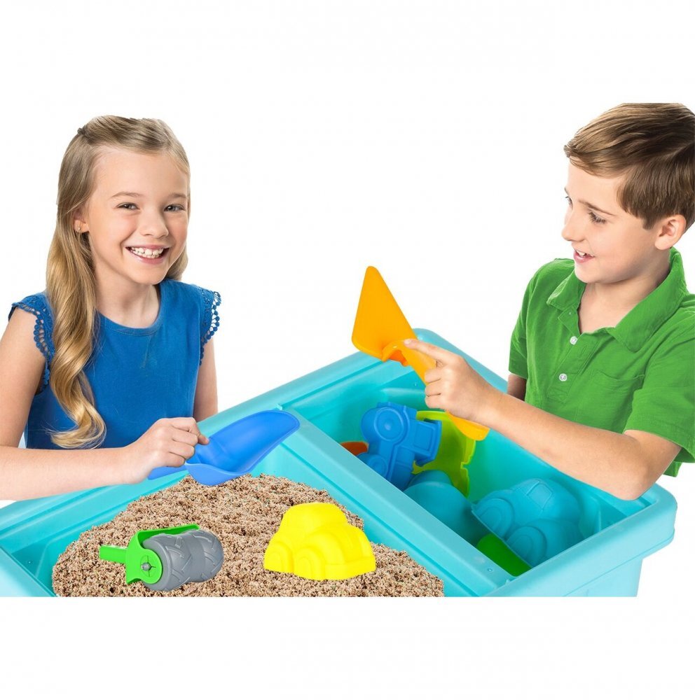 MalPlay Masuta de joaca pentru apa si nisip cu accesorii incluse Space Sand