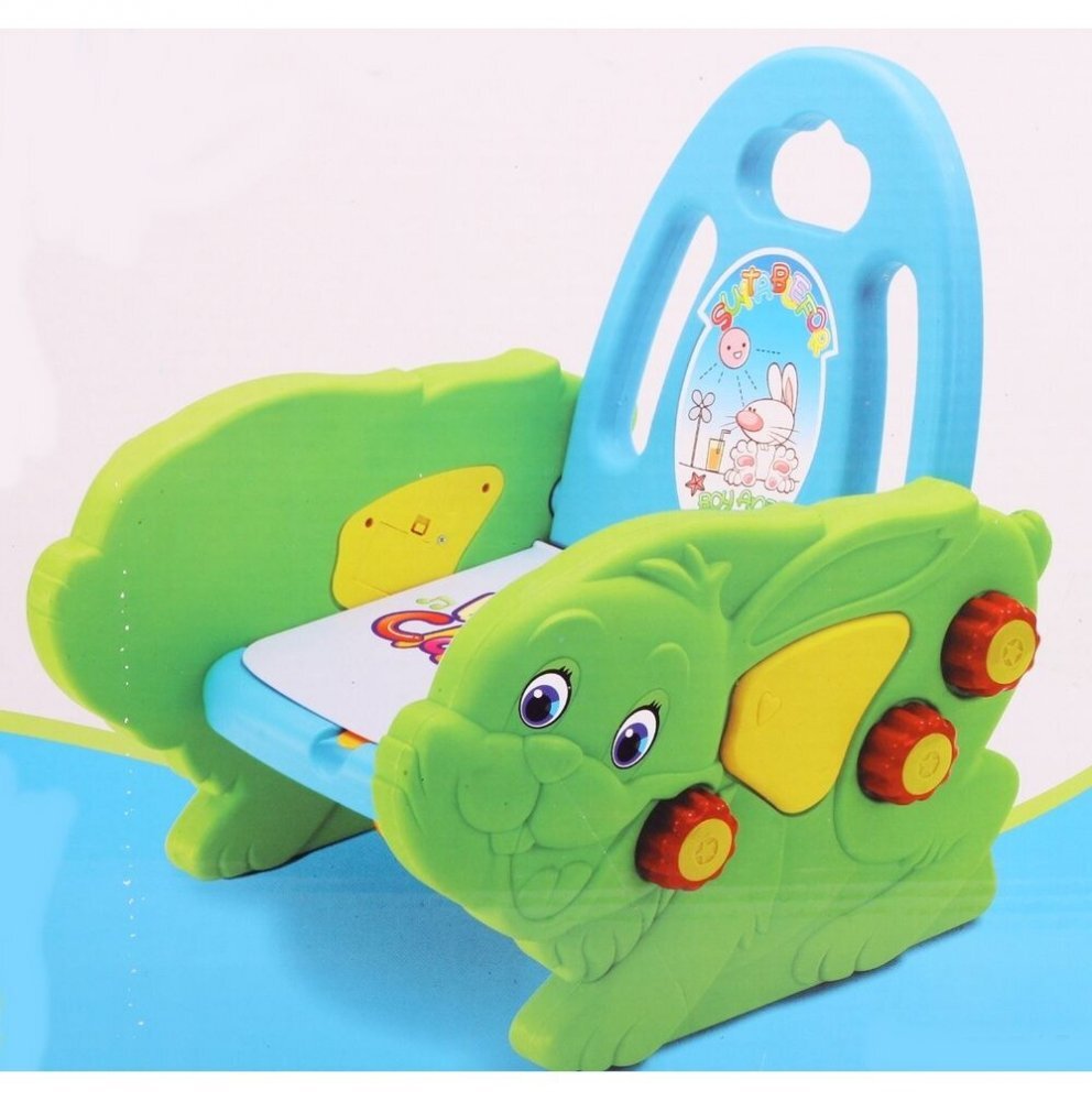MalPlay Olita muzicala 2 in 1 Green Rabbit