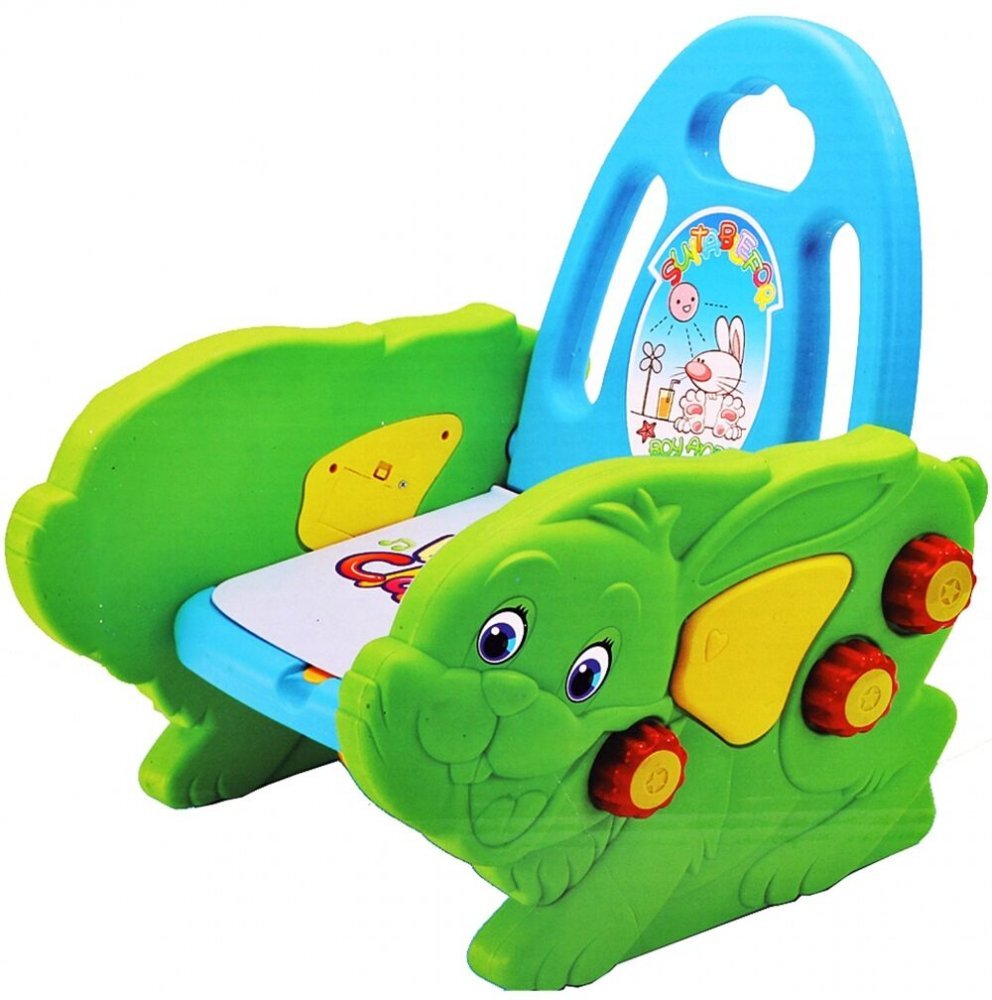 MalPlay Olita muzicala 2 in 1 Green Rabbit