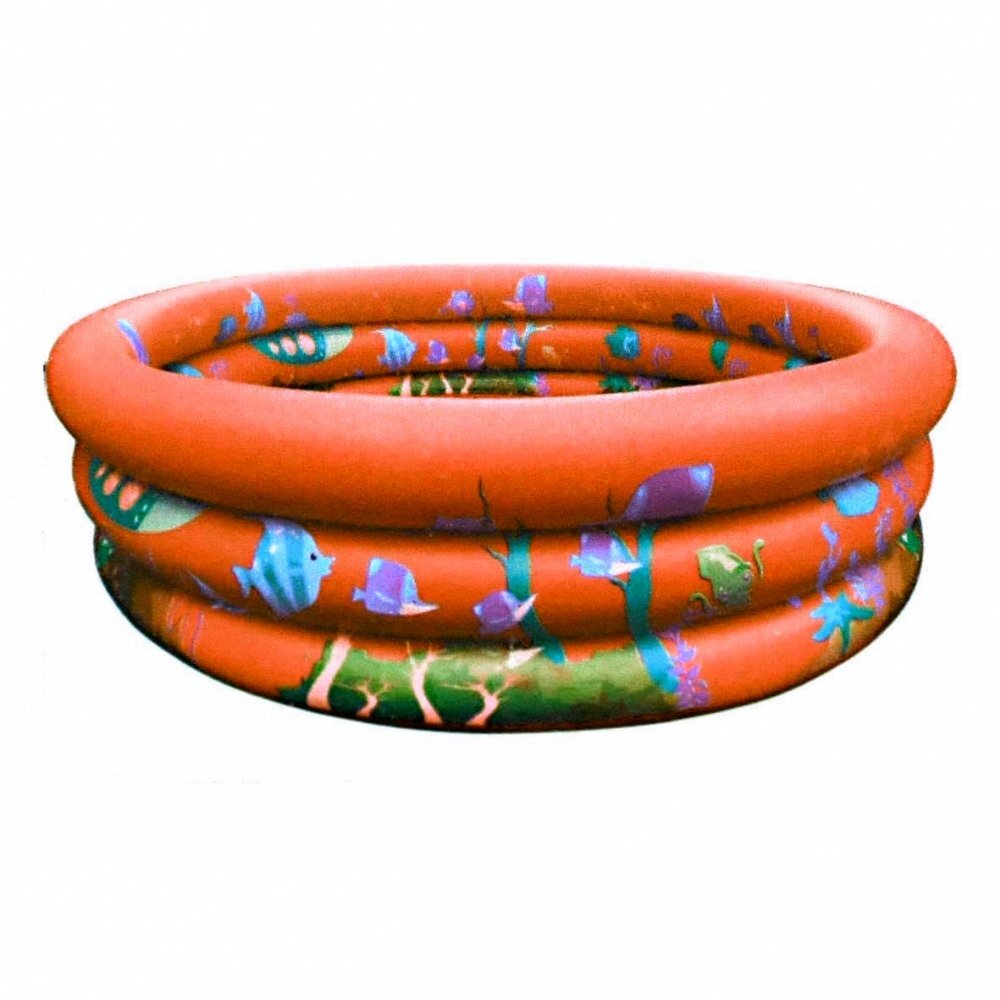 MalPlay Piscina gonflabila pentru copii 110 cm x 38 cm Orange