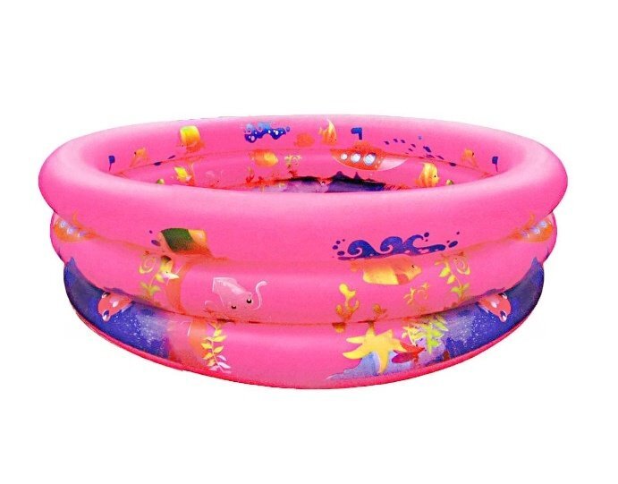 MalPlay Piscina gonflabila pentru copii 110 cm x 38 cm Roz Deschis