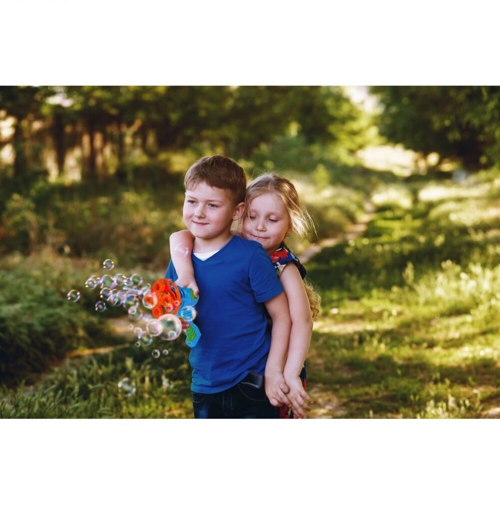 MalPlay Pistol cu baloane de sapun Bubble Gun Blue