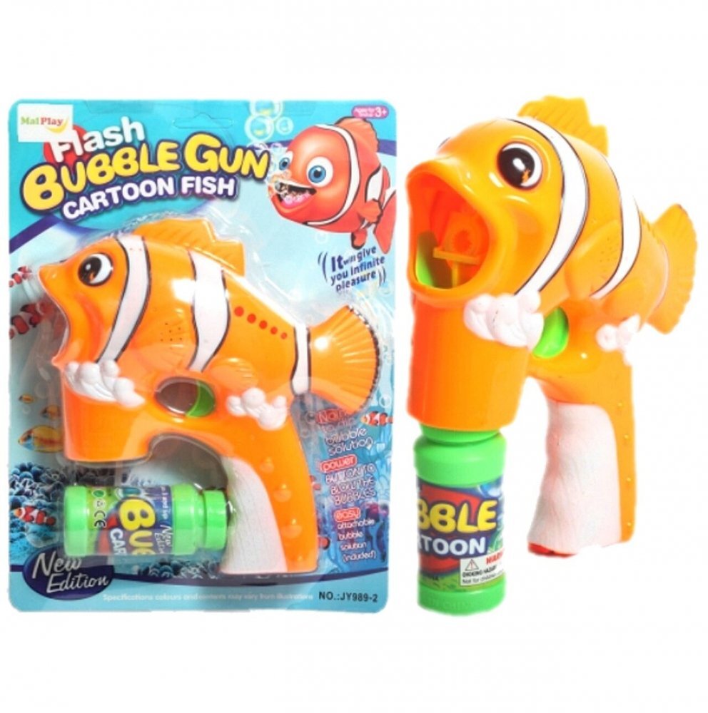 MalPlay Pistol pentru baloane de sapun Nemo