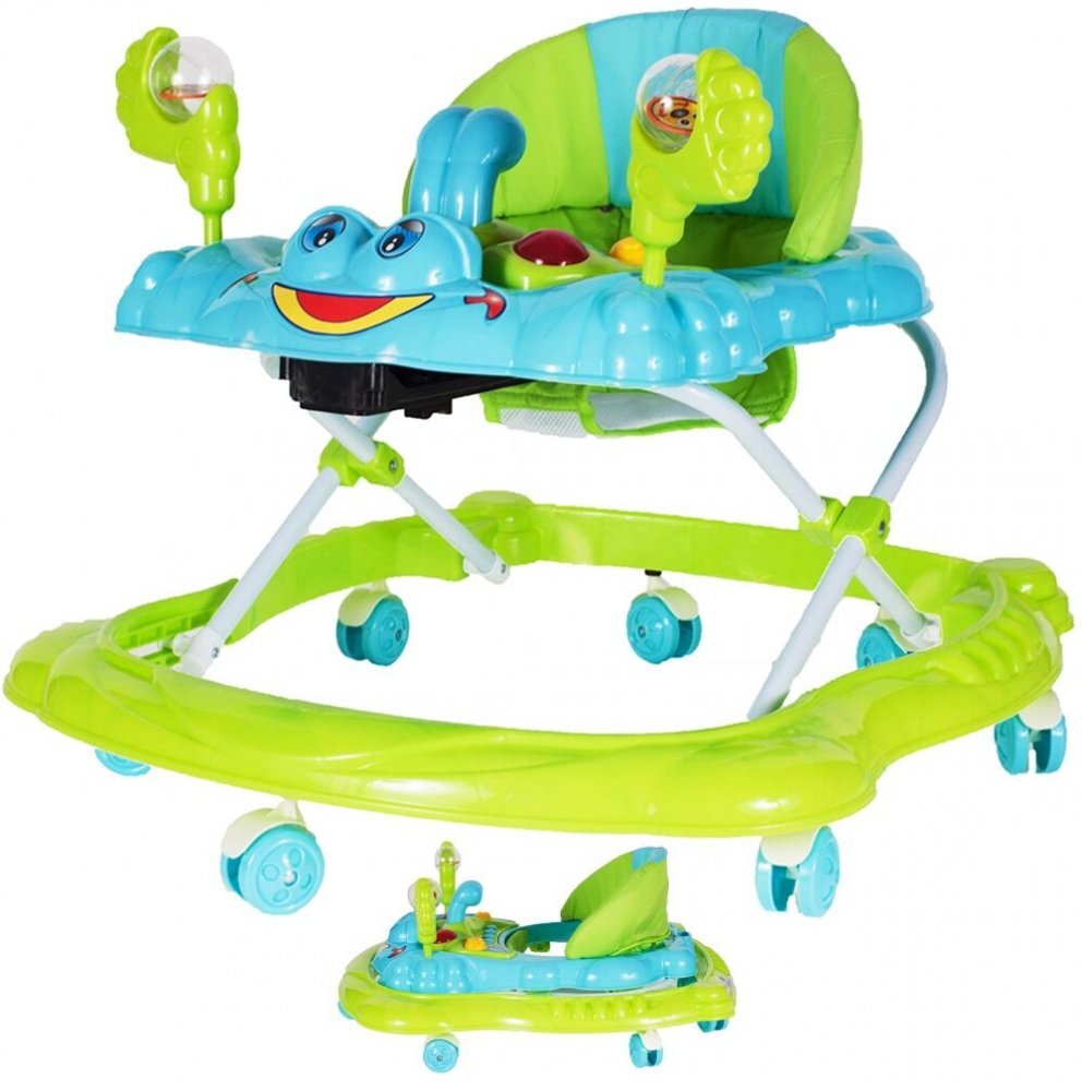 MalPlay Premergator cu sunete si lumini Crab GreenBlue