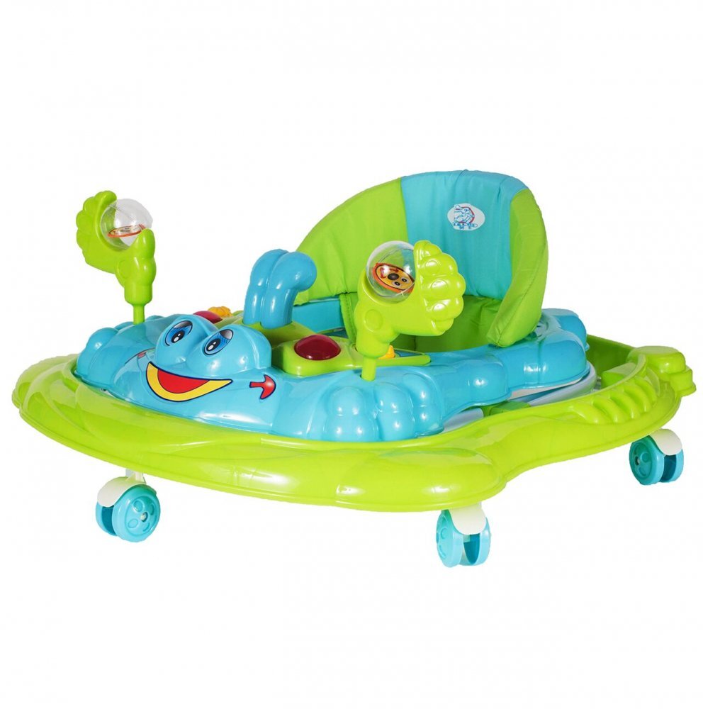 MalPlay Premergator cu sunete si lumini Crab GreenBlue