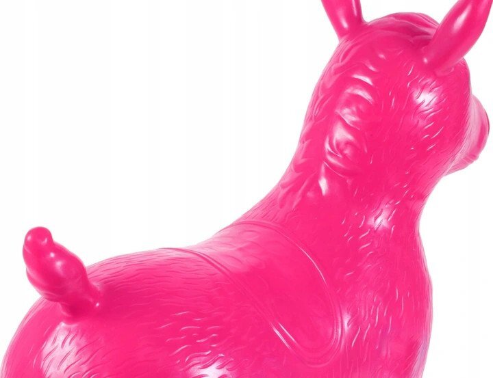 MalPlay Saritor gonflabil Ponei Pink cu pompa inclusa cauciuc durabil greutate admisa 40 kg