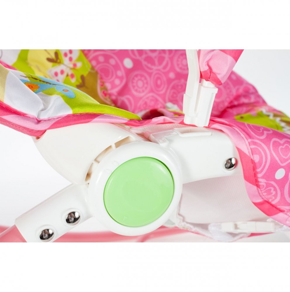 MalPlay Scaun balansoar pentru copii cu vibratii 3 in 1 Pink