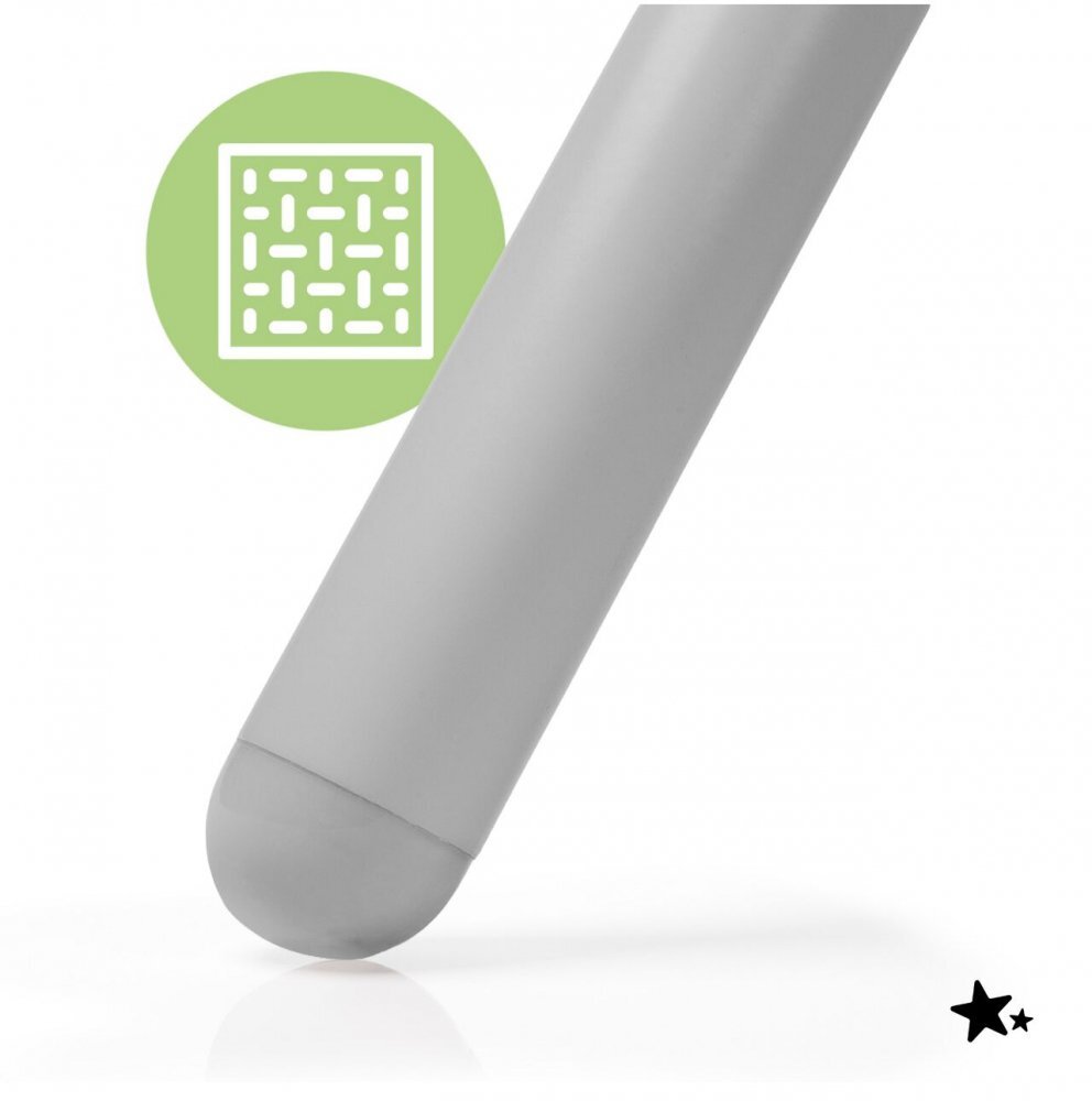 MalPlay Scaun de masa pentru bebelusi Keri Grey 2 in 1 prevazut cu tavita dubla detasabila centuri de siguranta suport reglabil pentru picioare
