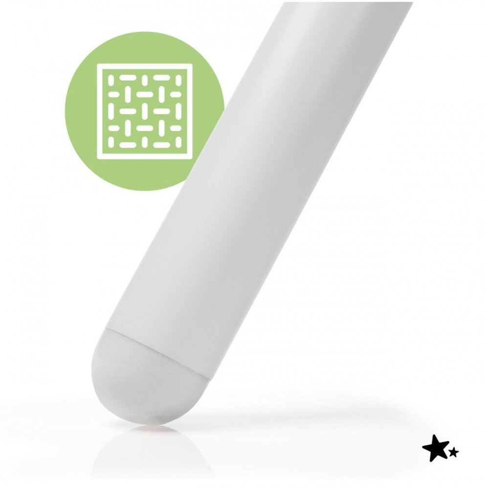 MalPlay Scaun de masa pentru bebelusi Keri White2 in 1 prevazut cu tavita dubla detasabila centuri de siguranta suport reglabil pentru picioare