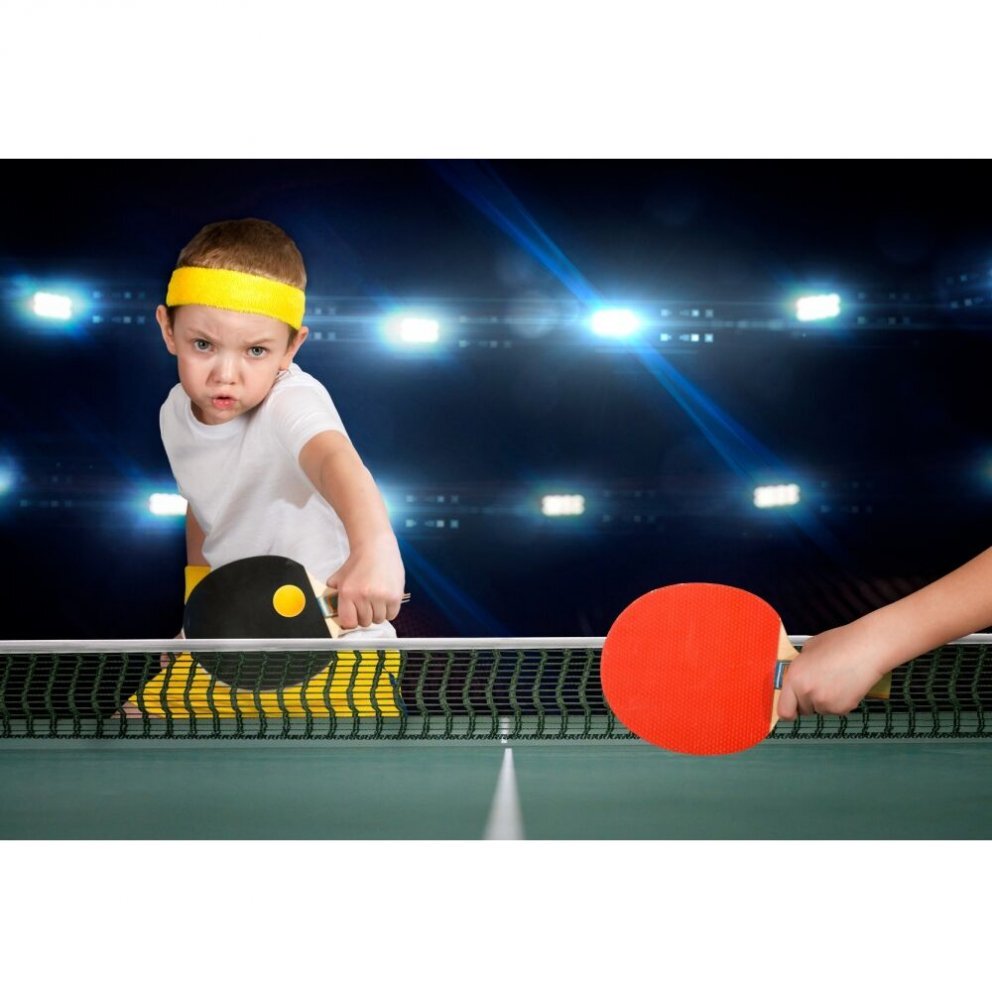 MalPlay Set doua palete ping-pong cu 3 mingi incluse