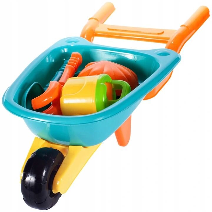 MalPlay Set roaba cu 6 jucarii de nisip