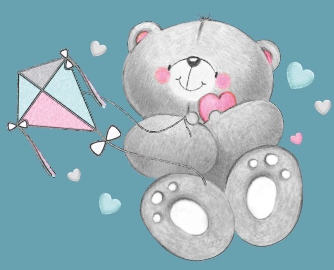 Maltex Baby Inaltator baie antiderapant Bear alb