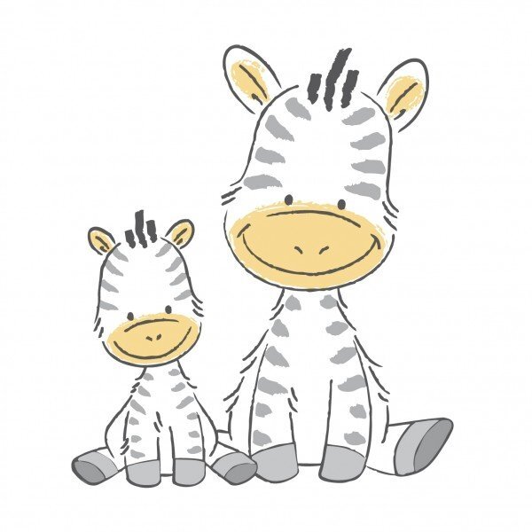 Maltex Baby Inaltator baie antiderapant Zebra Light Pink