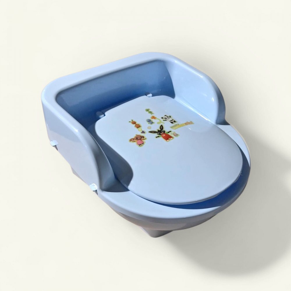 Maltex Baby Olita copii mini toaleta cu recipient detasabil bing light blue