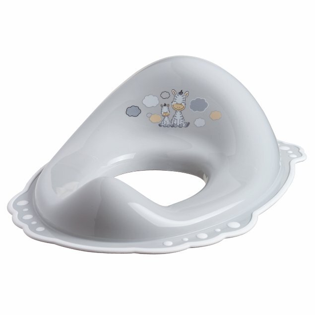 Maltex Baby Reductor toaleta copii antiderapant Zebra Gri
