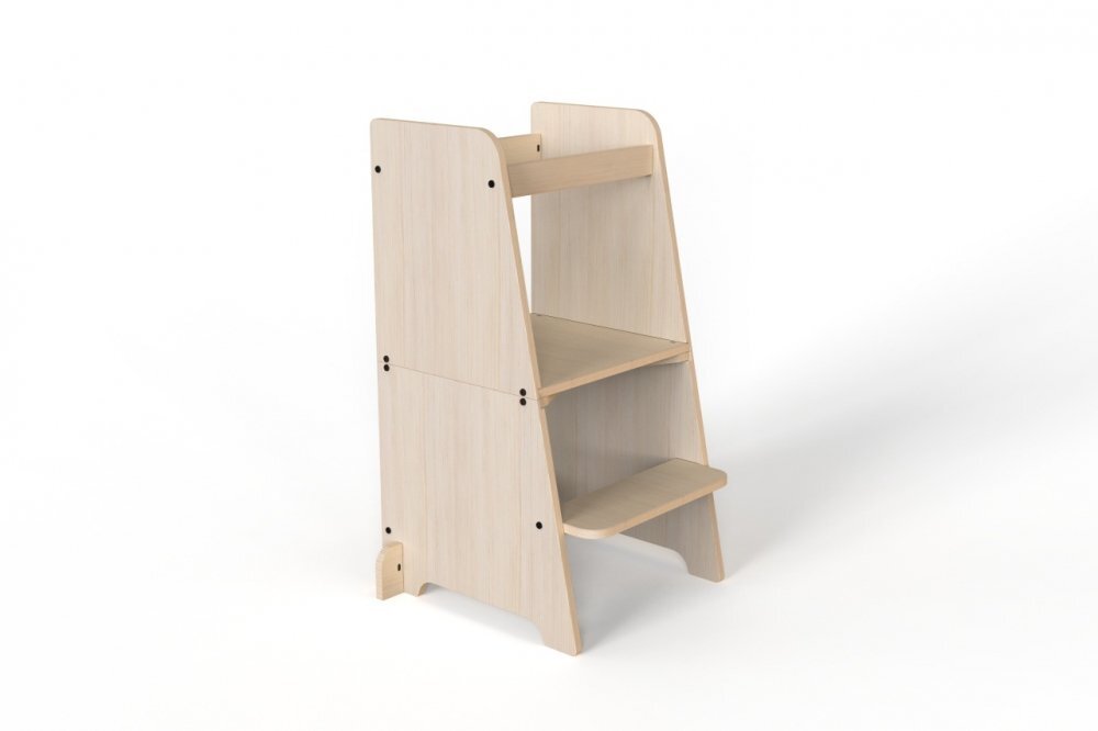 MamaToyz Turn de invatare multifunctional Kule Bend Natur utilizabil ca masa sau platforma de joaca