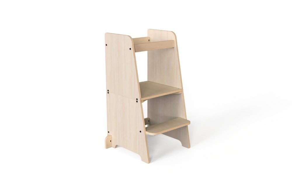 MamaToyz Turn de invatare multifunctional Kule Bend Natur utilizabil ca masa sau platforma de joaca