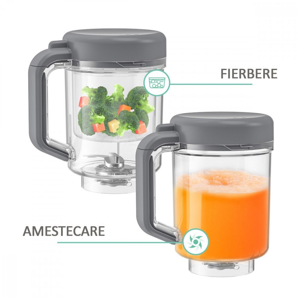 Mamimo Aparat de gatit cu aburi si functie de blender 2 in 1 BFP8001