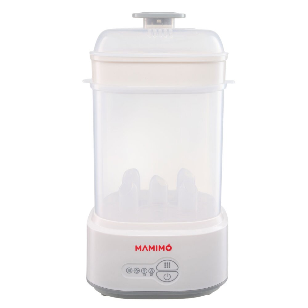 Mamimo Sterilizator electric cu aburi si functie uscare pentru bibroane BSD2005 5 biberoane sterilizare rapida oprire automata