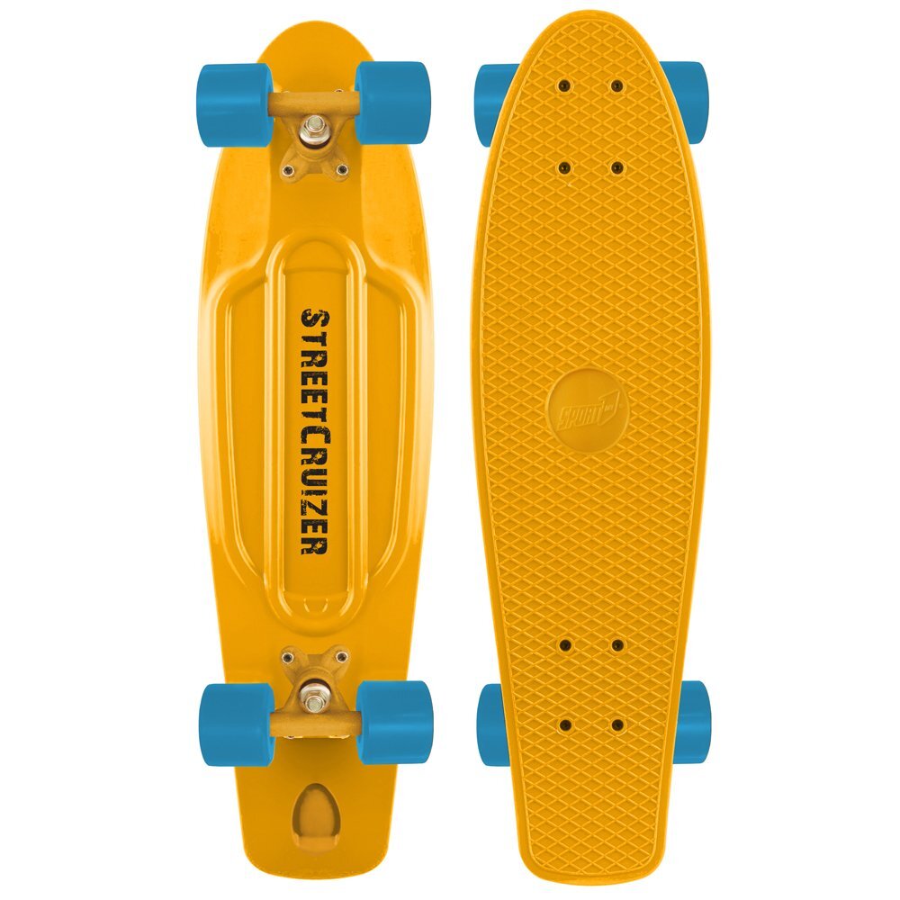 Mandelli Skateboard Street Cruizer 57 cm galben
