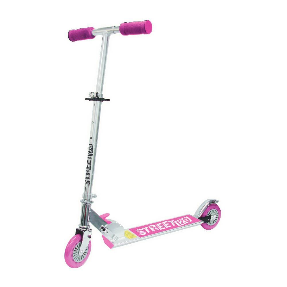 Mandelli Trotineta Street roz cadru din aluminiu ghidon reglabil greutate admisa 50 kg