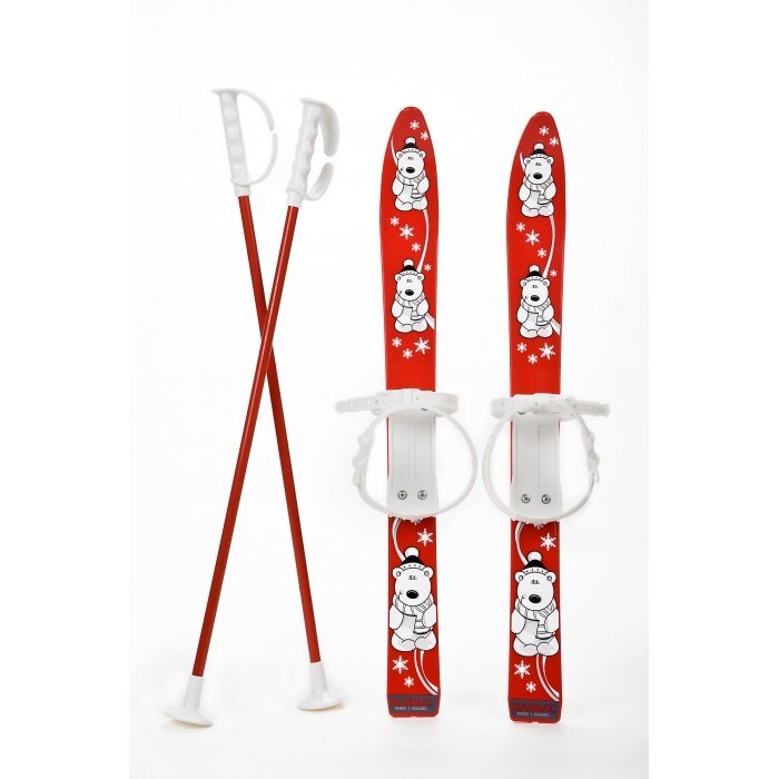 Marmat Schiuri pentru copii 70 cm rosu