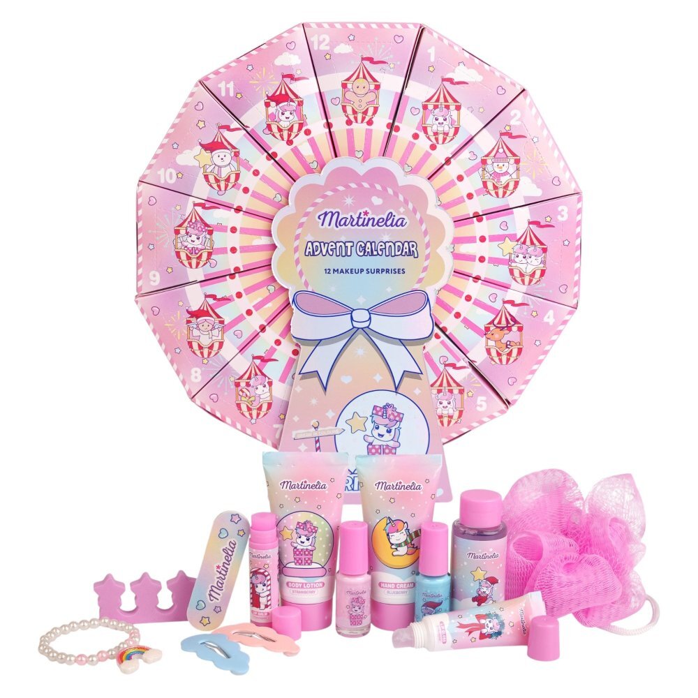 Martinelia Calendar Advent Ferris Wheel 12 surprize cu produse de ingrijire si accesorii pentru copii