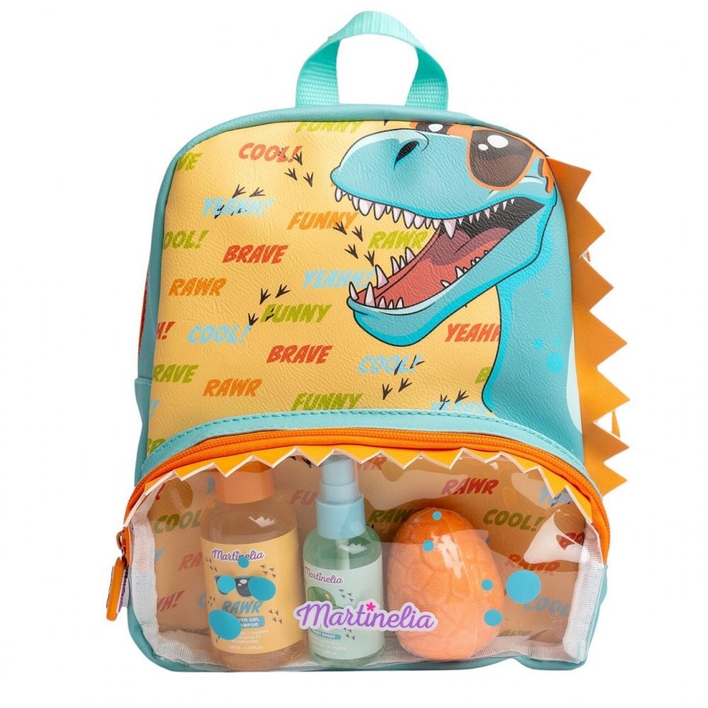 Martinelia Rucsac cu produse de baie Adventure Dino