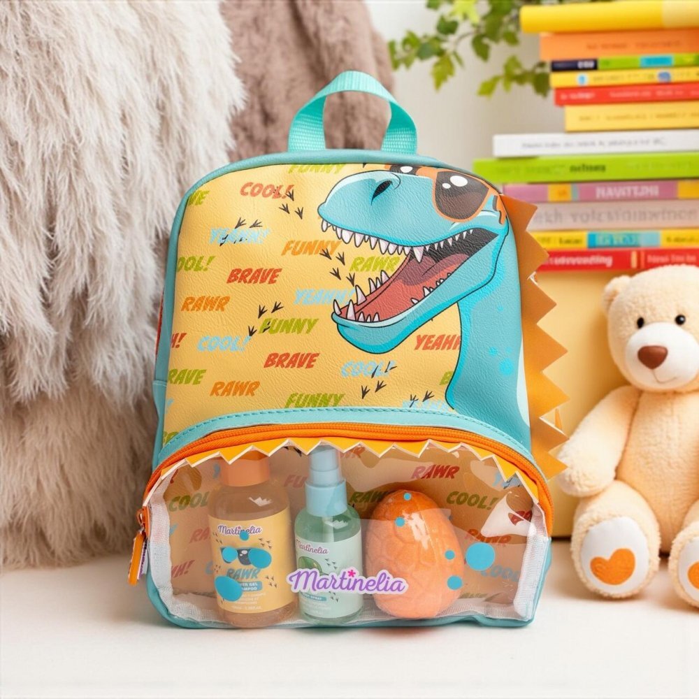 Martinelia Rucsac cu produse de baie Adventure Dino