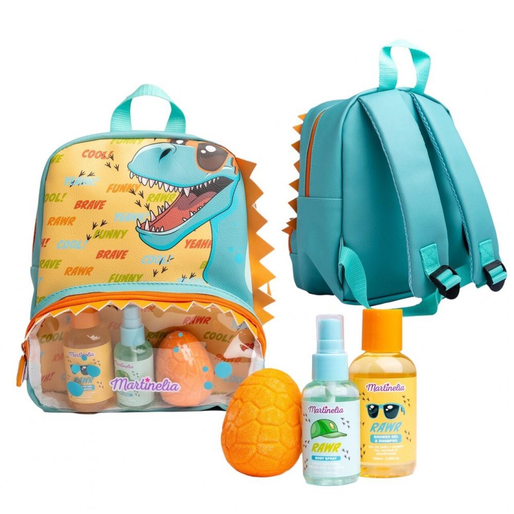 Martinelia Rucsac cu produse de baie Adventure Dino