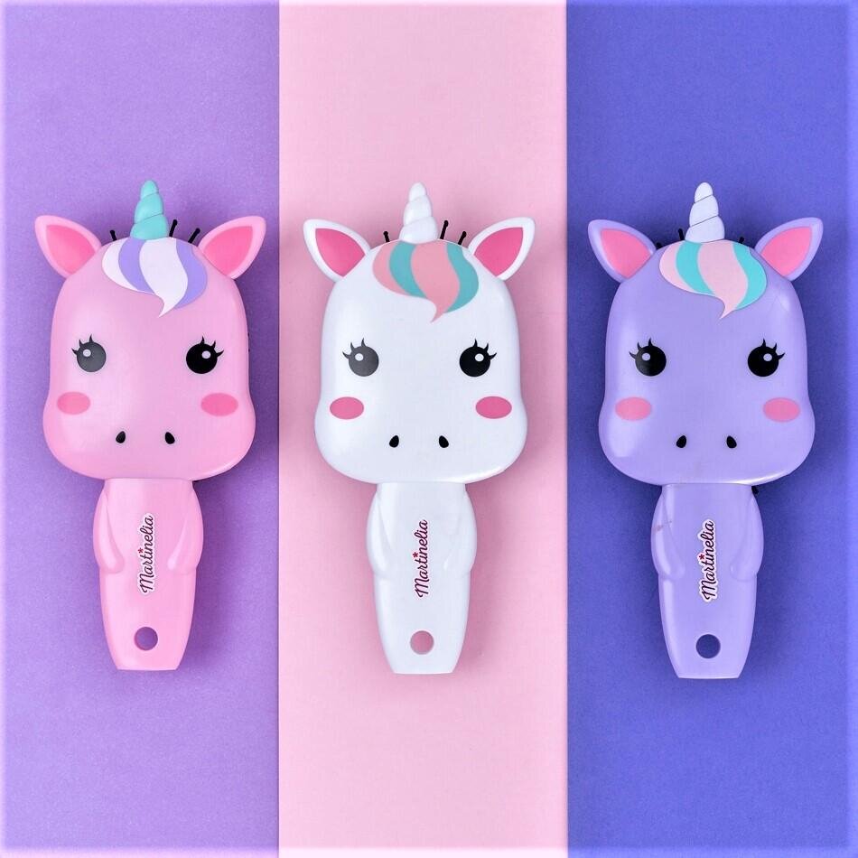 Martinelia Set 12 perii de par pentru copii Sweet Dreams Unicorn