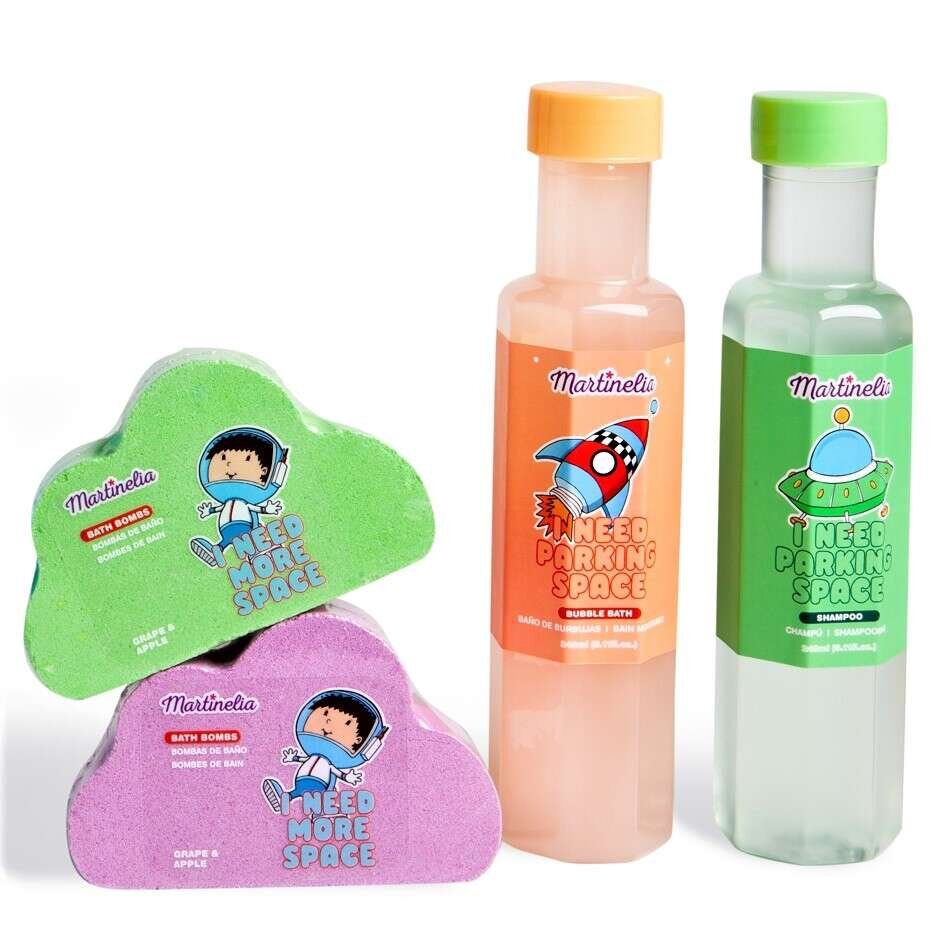 Martinelia Set 5 produse de baie pentru copii I Need More Space
