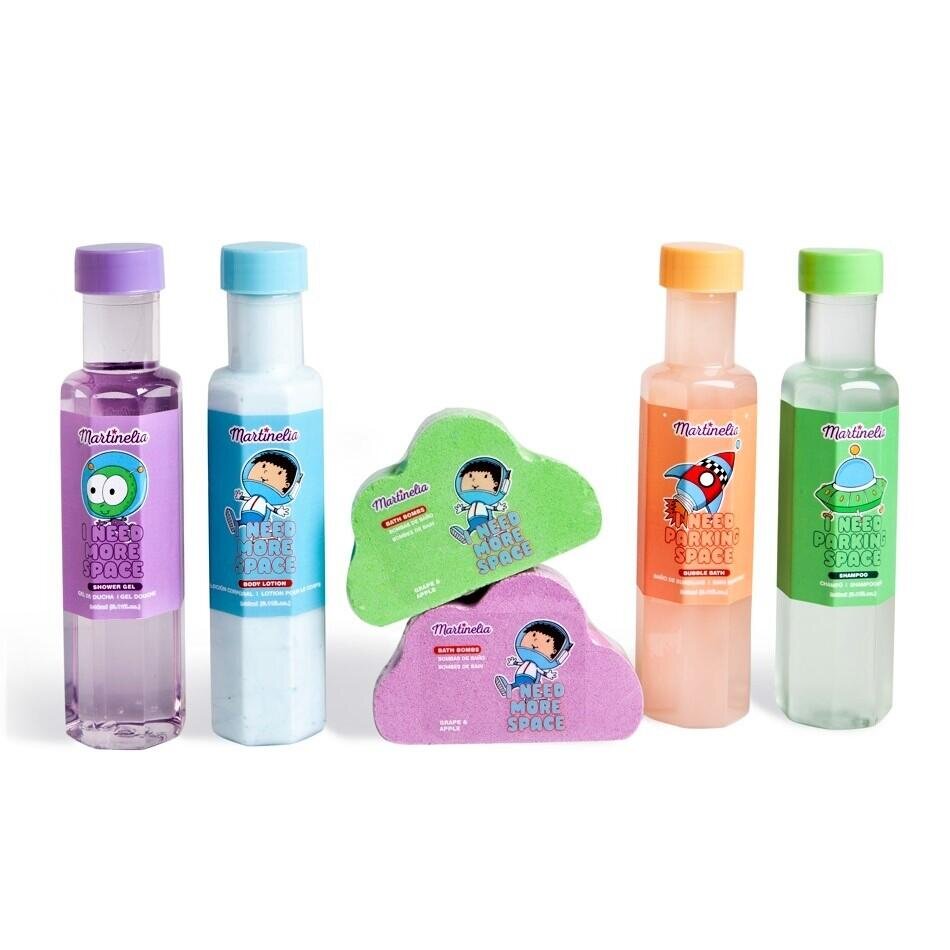 Martinelia Set 5 produse de baie pentru copii I Need More Space