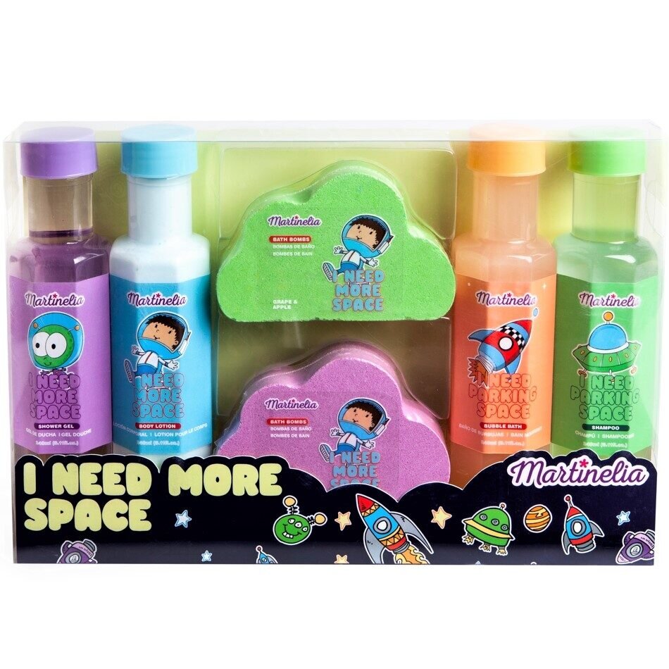 Martinelia Set 5 produse de baie pentru copii I Need More Space