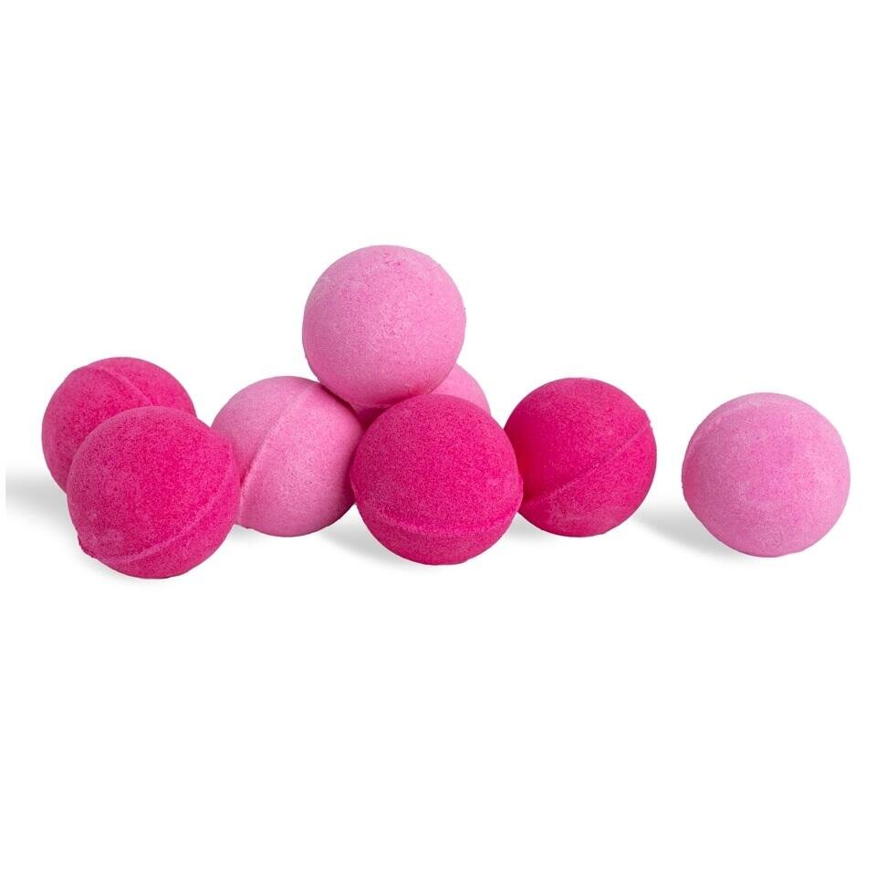 Martinelia Set 8 bile efervescente de baie roz Crush