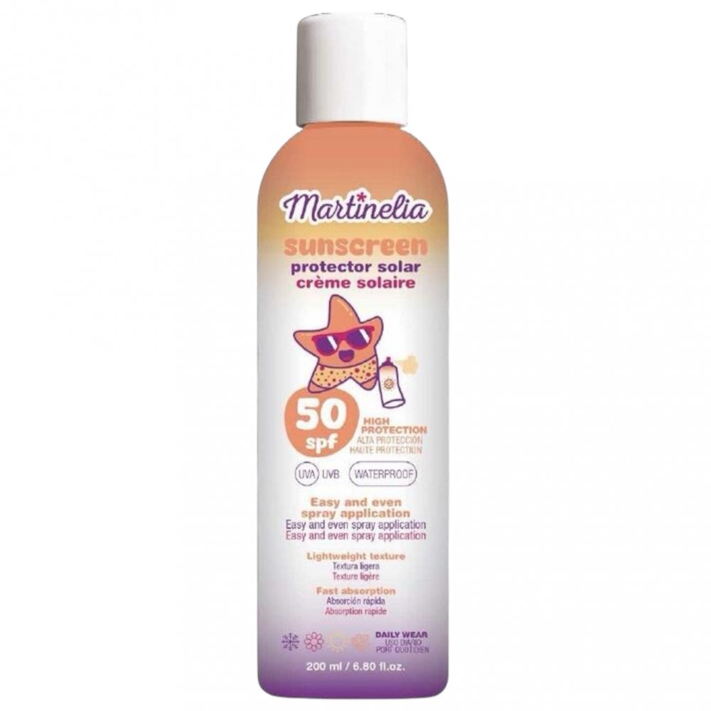 Martinelia Spray cu protectie solara pentru copii SPF50 waterproof 200 ml