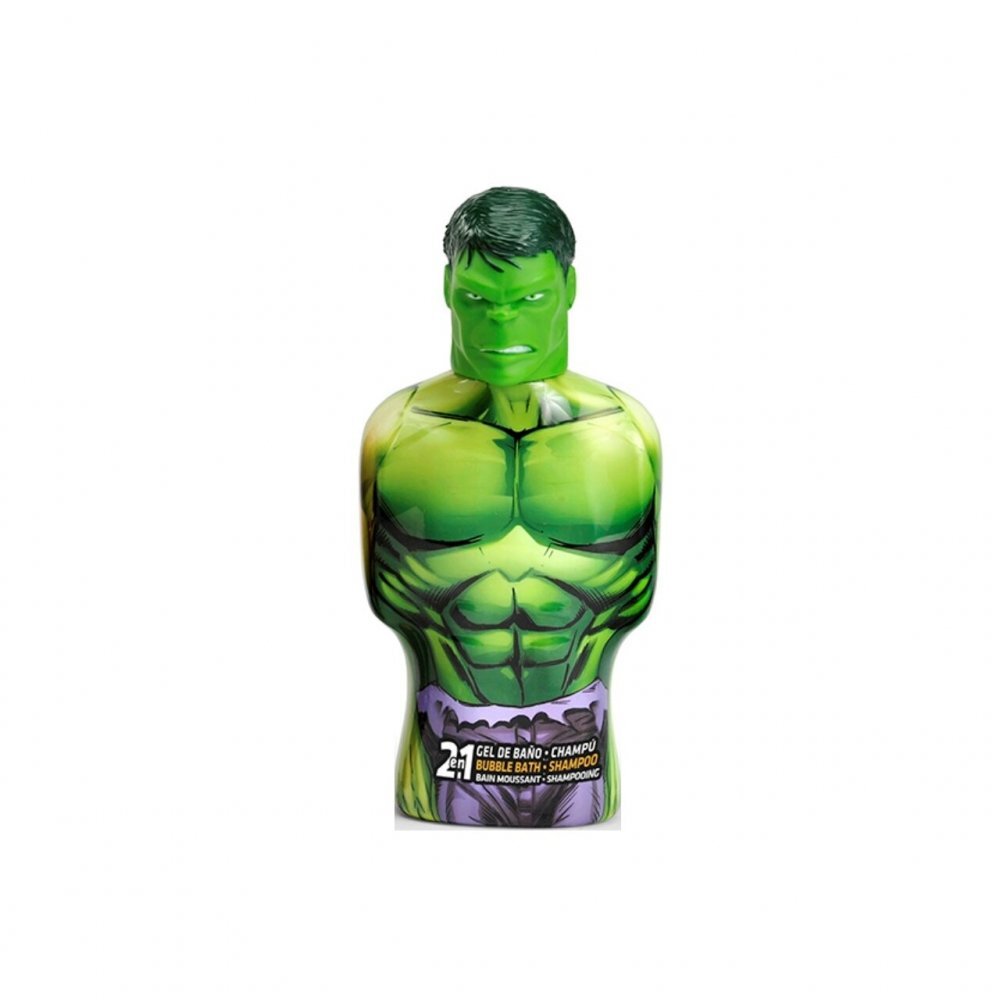 Marvel (Avengers) Spumant de baie si sampon figurina 3D Avengers Hulk 350ml