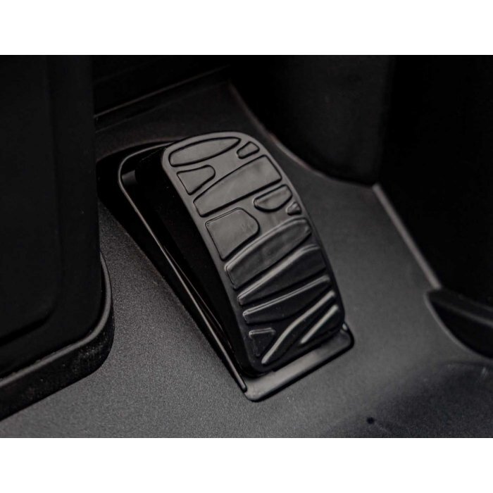 Maserati Masinuta electrica pentru copii MC20 GT2 negru 110W cu telecomanda pornire lenta suspensii panou audio scaun piele si roti din spuma Eva