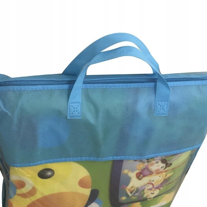 Matadi Covor din spuma pliabil cu doua fete 200x180 cm Zoo Animals