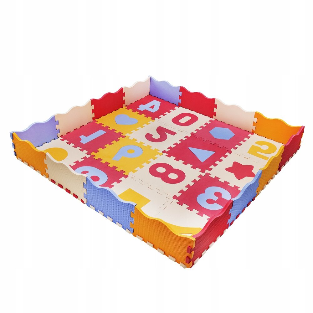 Matadi Covor puzzle multifunctional din spuma EVA cu 36 elemente 142x142x1.4 cm Numbers