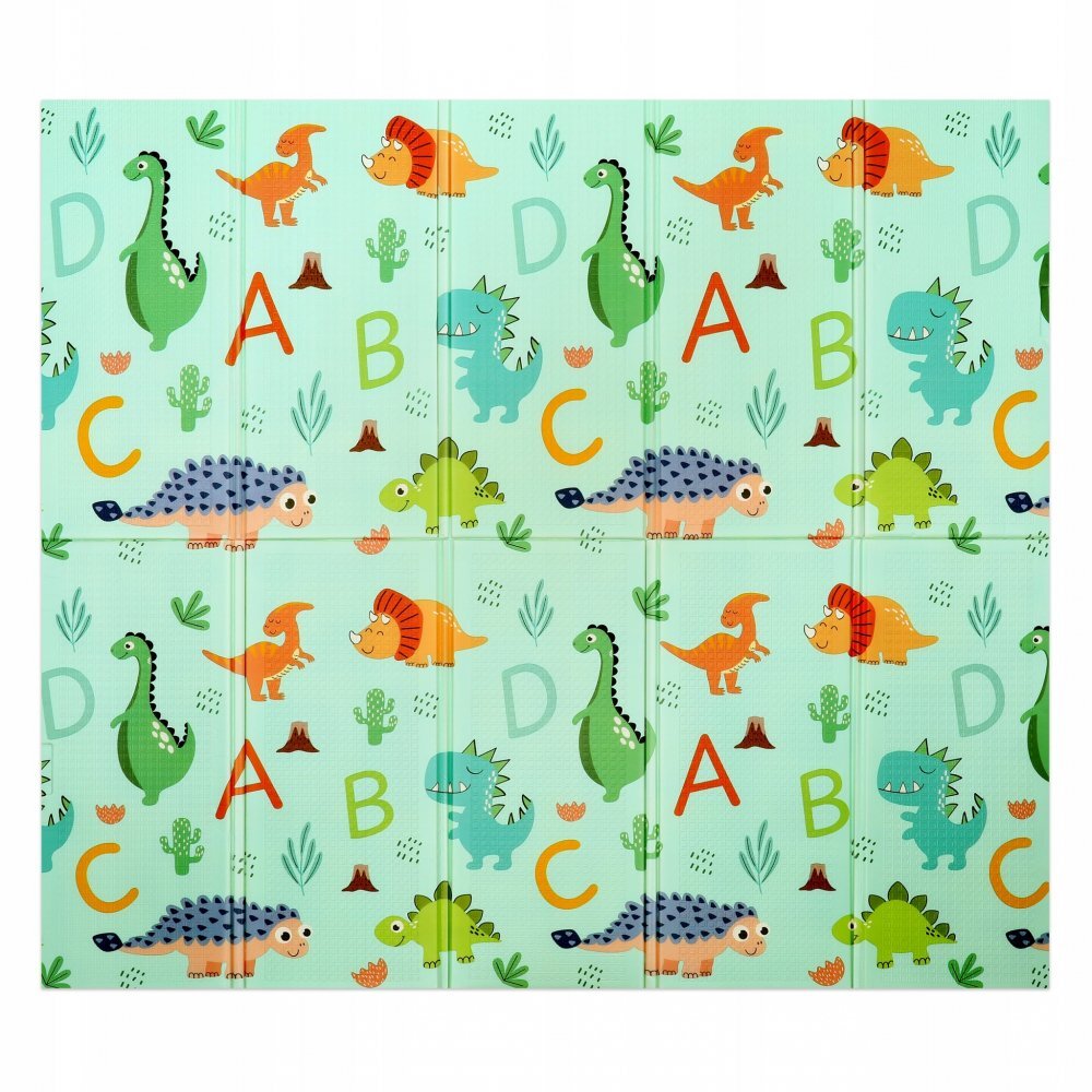 Matadi Covoras educational din spuma XPE cu doua fete 180x200 cm Dino Road